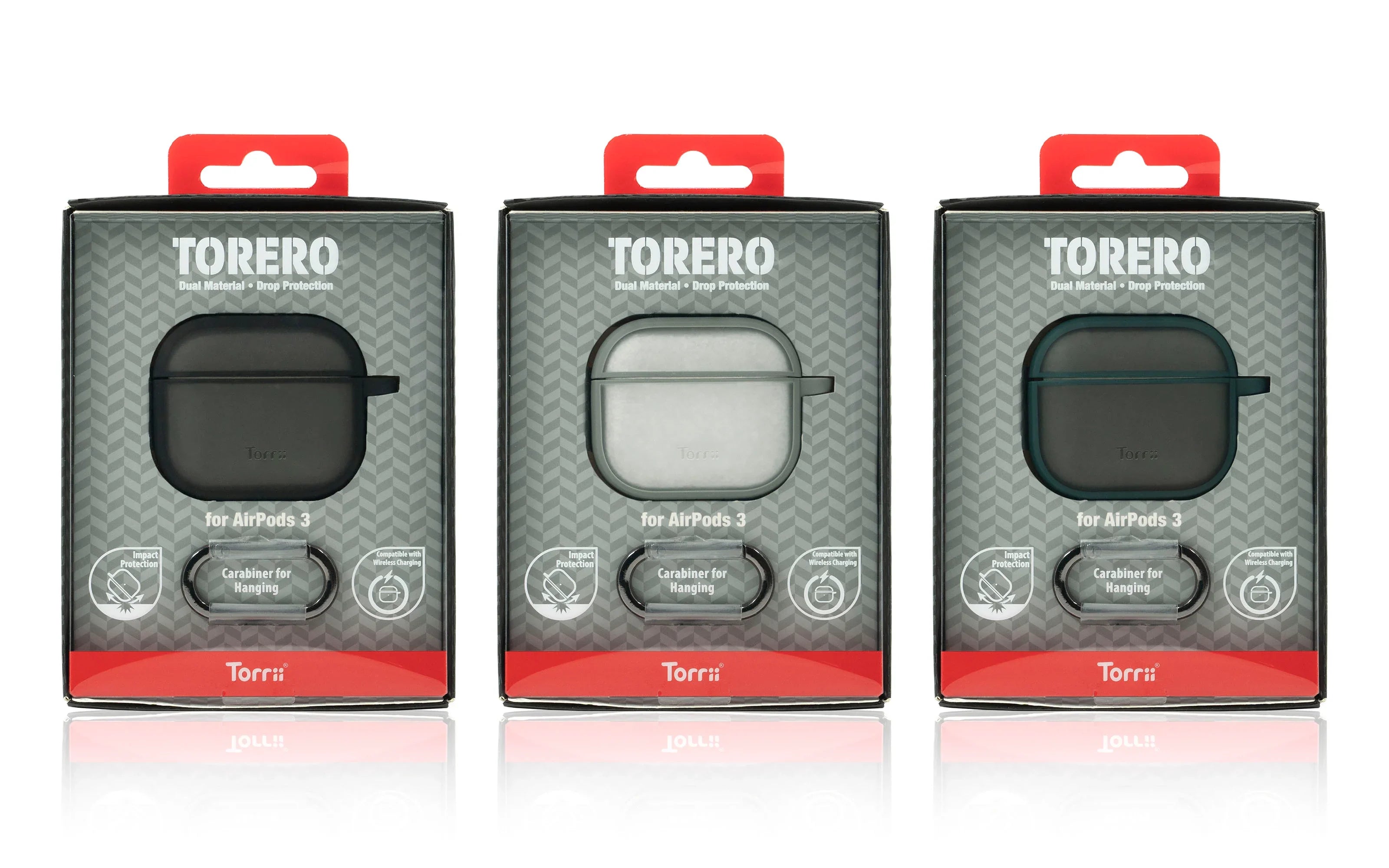 Torrii Torero Case For Airpods 3 – Gray - Tashqila Torrii Torero Case For Airpods 3 – Gray - Tashqila